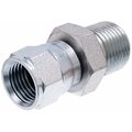 Gates Female Jic 37 Flare Swivel To Male Pipe Coupl/Adapter, G60520-1008 G60520-1008